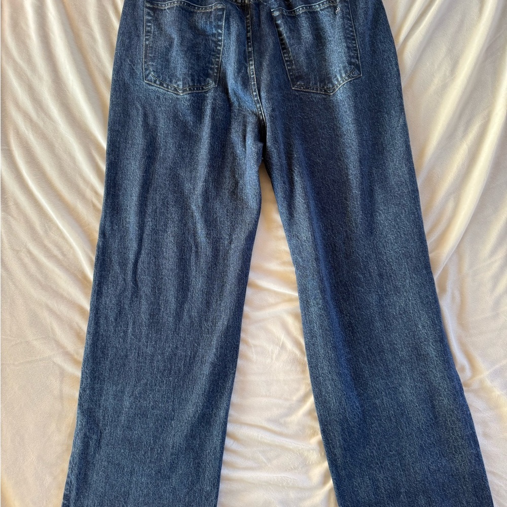 rag & bone Blue Flare & Wide Leg Jeans - Picture 2 of 5